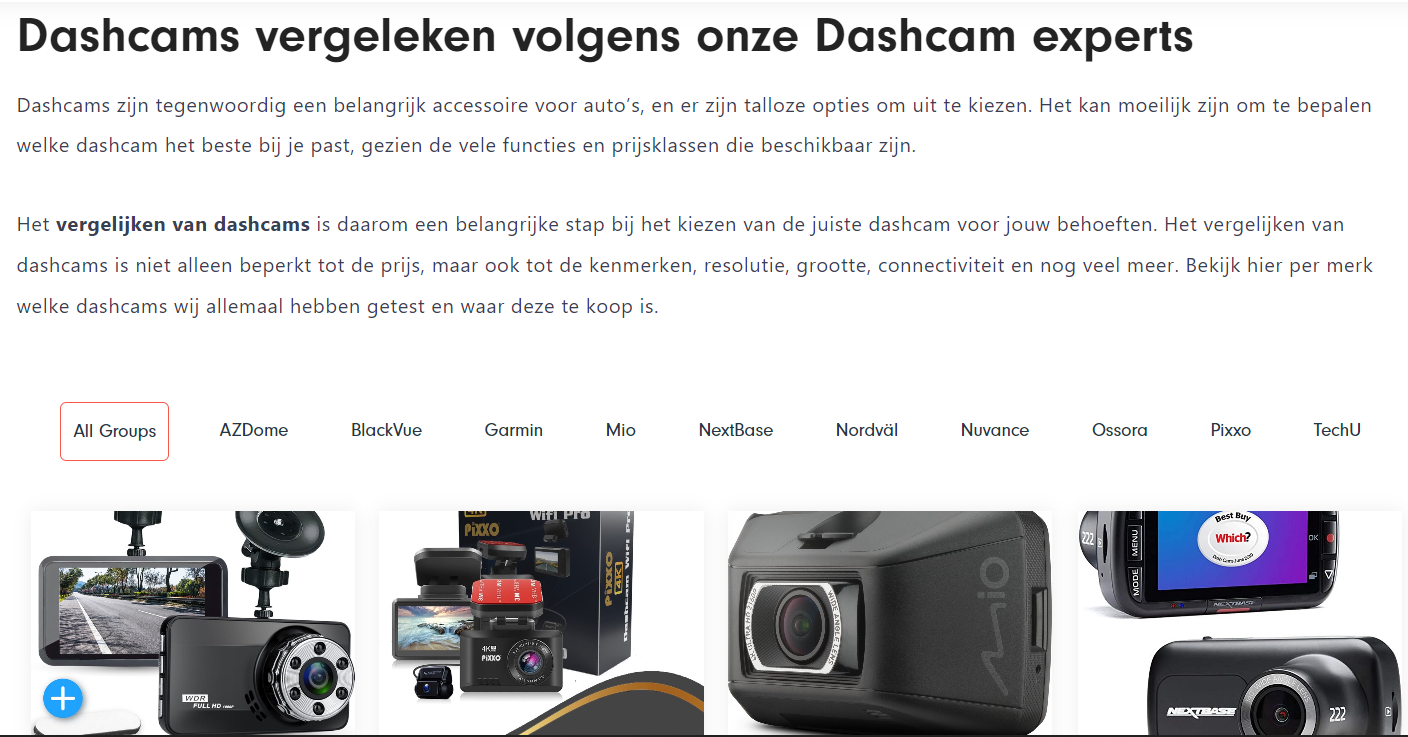 BesteDashcams.nl | Goed lopende affiliate-dashcam-vergelijker-png