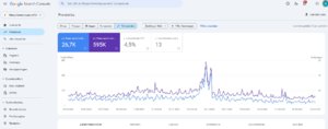 Recepten/Hapjes website te koop met bezoekers en inkomsten (10 jaar oud)-google-search-console-maanden-pdf