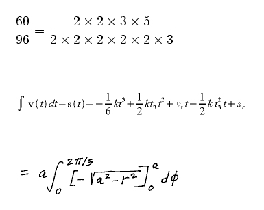 Mathematische WYSIWYG html editor-example-jpg