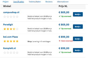 Meerdere links naar verschillende webshops-knipsel-png