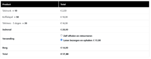 Woocommerce borg toevoegen totaalbedrag-fees-png